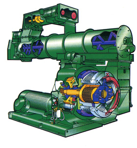 木質バイオマス用ペレットミル